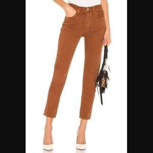 Re/Done Originals 50s Cigarette Terracotta Orange Brown Button Fly Jeans 29"